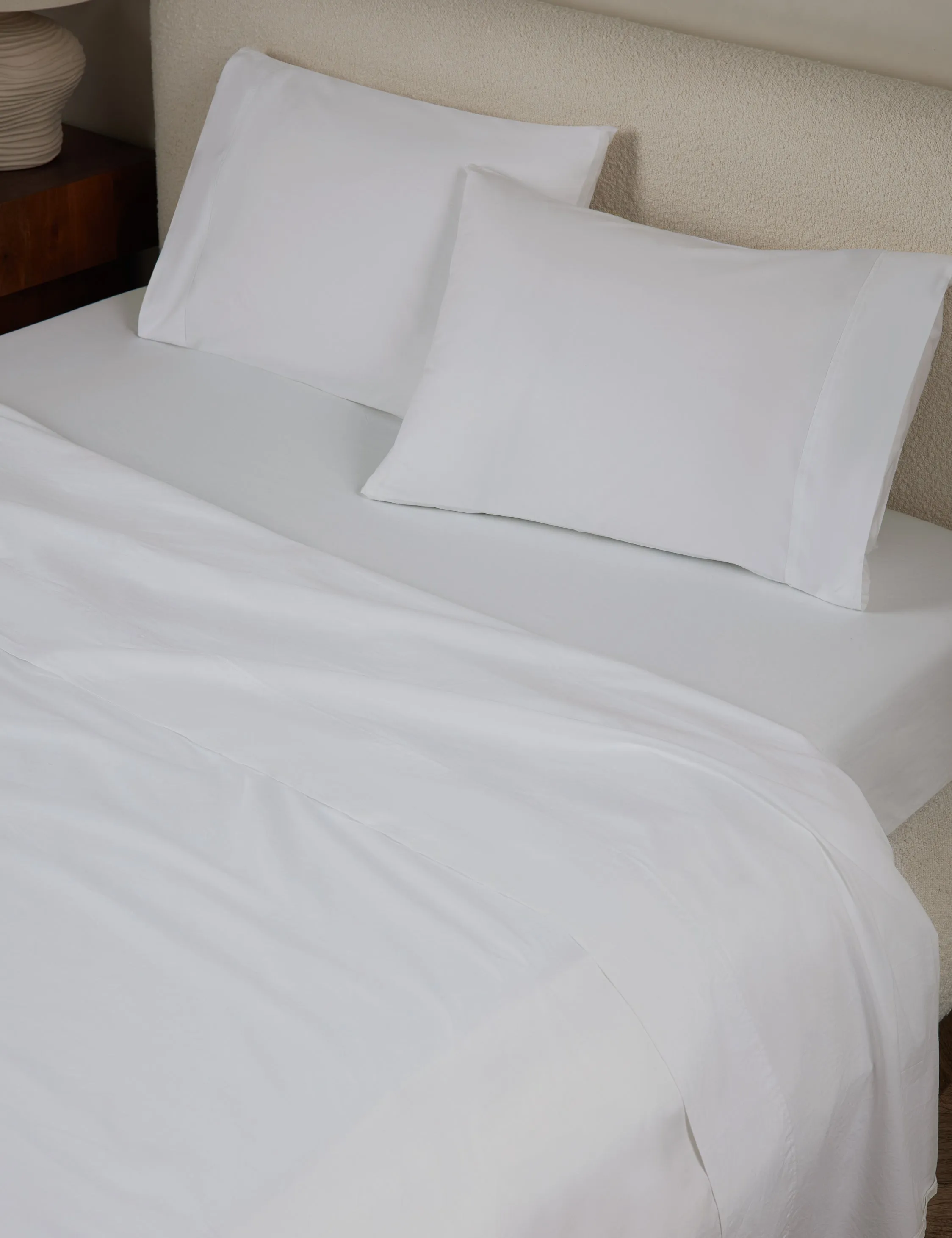 Juna Washed Percale Pillowcases (Set of 2)