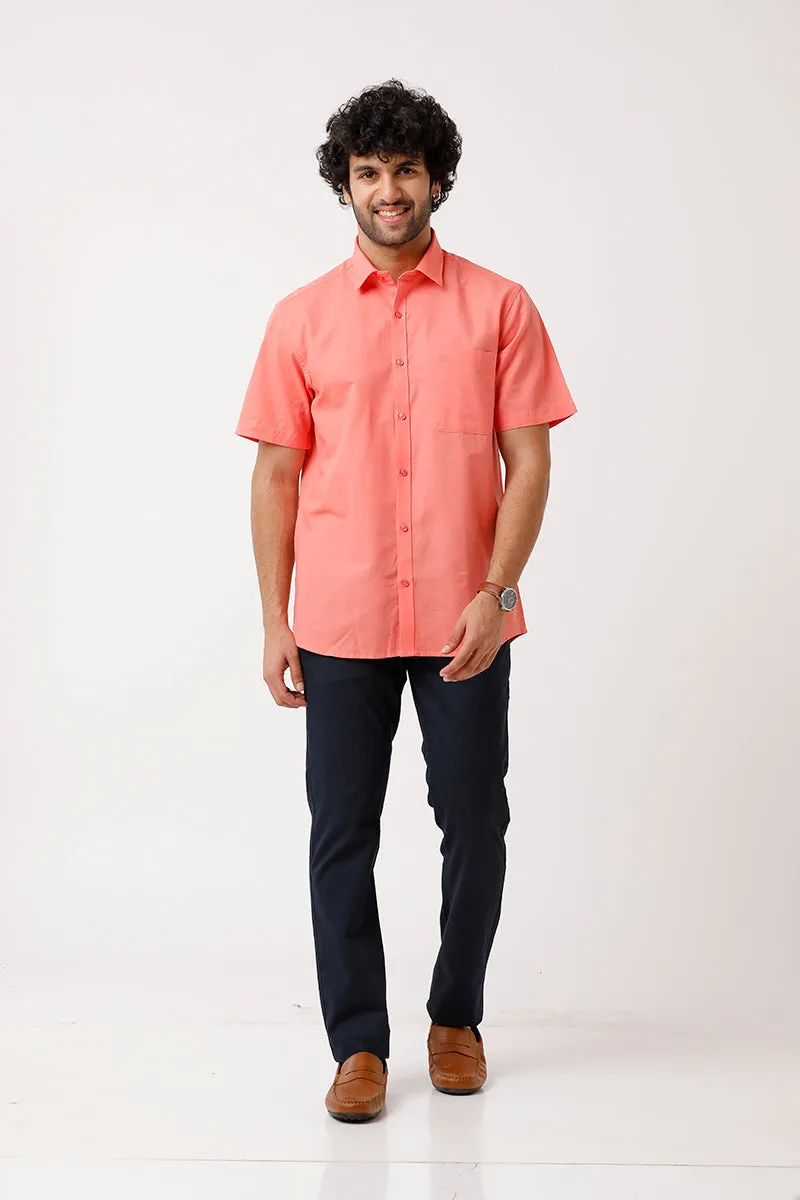 Jute Classic - Bean Red Formal Shirt For Men | Ariser