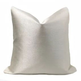 Keira Pearlescent Cream Texture Pillow Cover