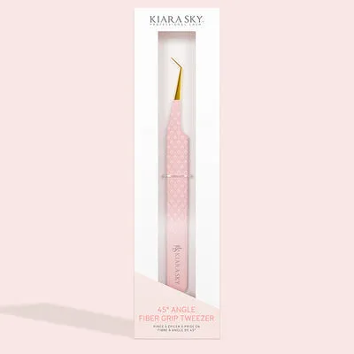 Kiara Sky Tweezer - 45 Angle Fiber Grip