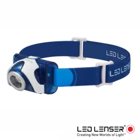 LED LENSER SEO 7R LED Head Torch Blue