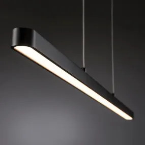 Lento 43W LED Dimmable Smart Home Zigbee 3.0 Pendant Light in Black Matt