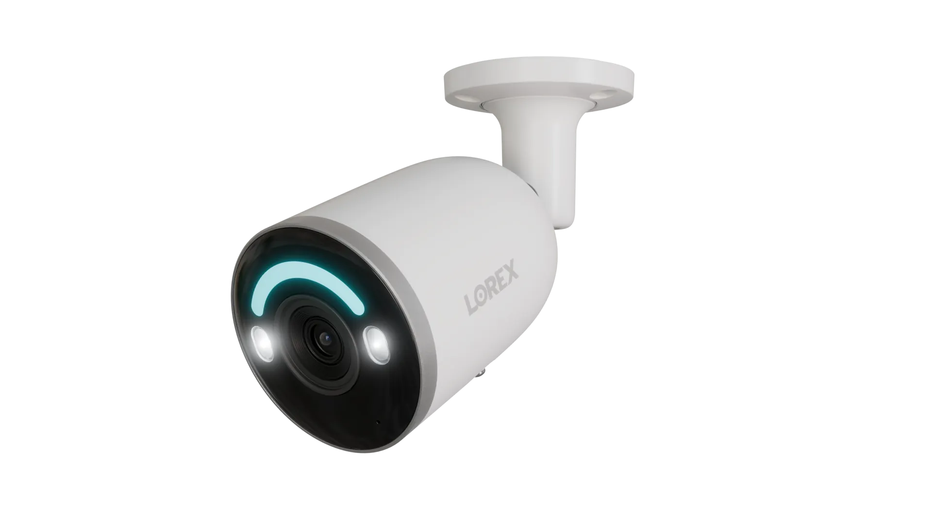 Lorex 4K Smart Security Lighting Bullet PoE IP Wired Camera