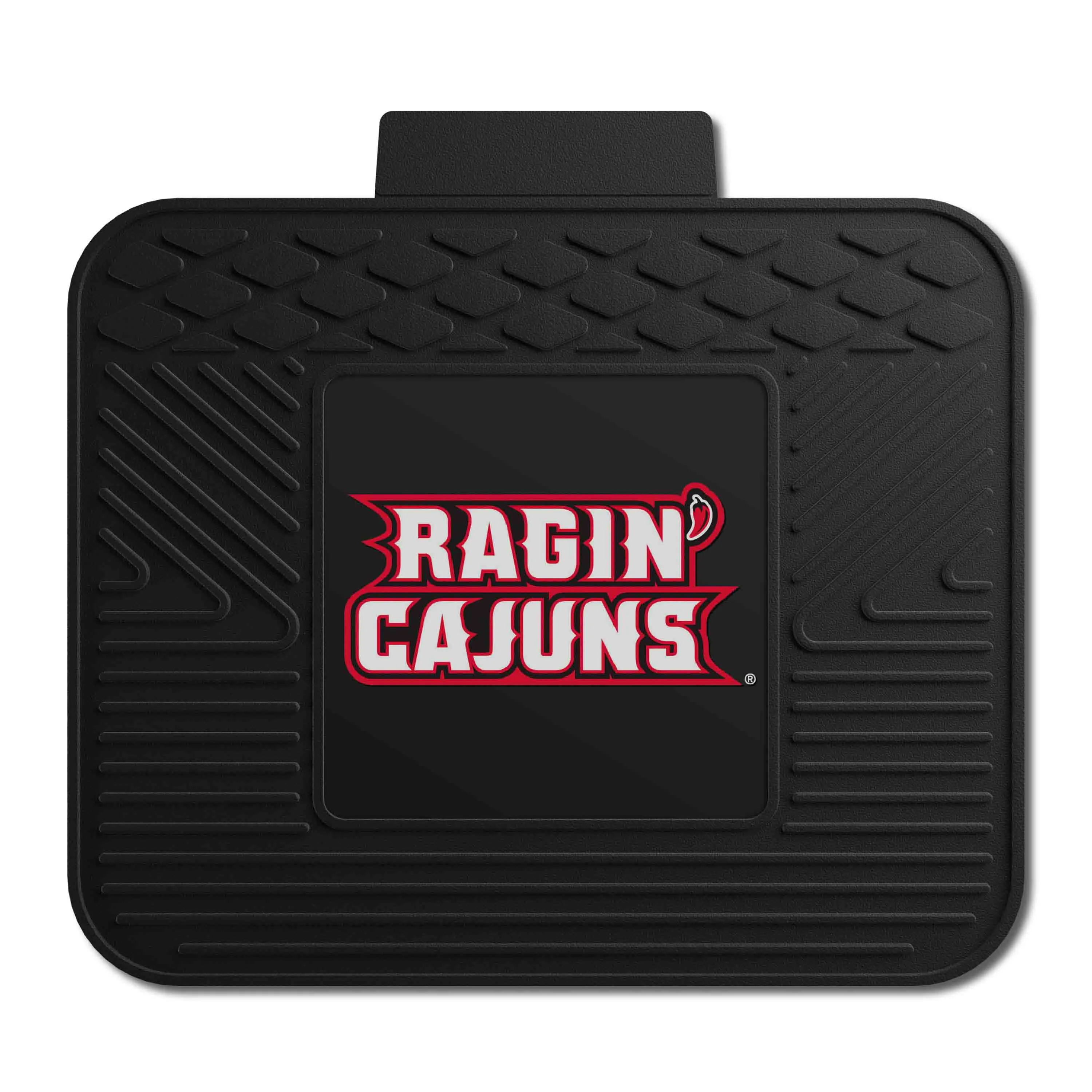 Louisiana-Lafayette Ragin' Cajuns Back Seat Car Utility Mat - 14in. x 17in.