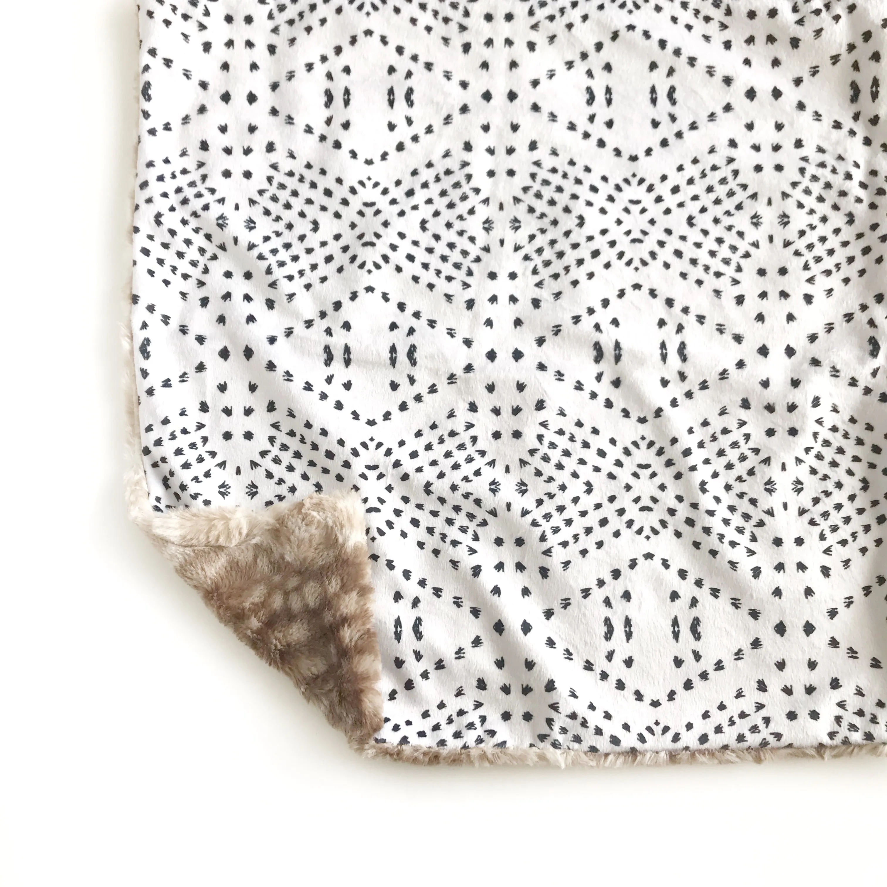 Lovey Blanket - Boho Tile Cream