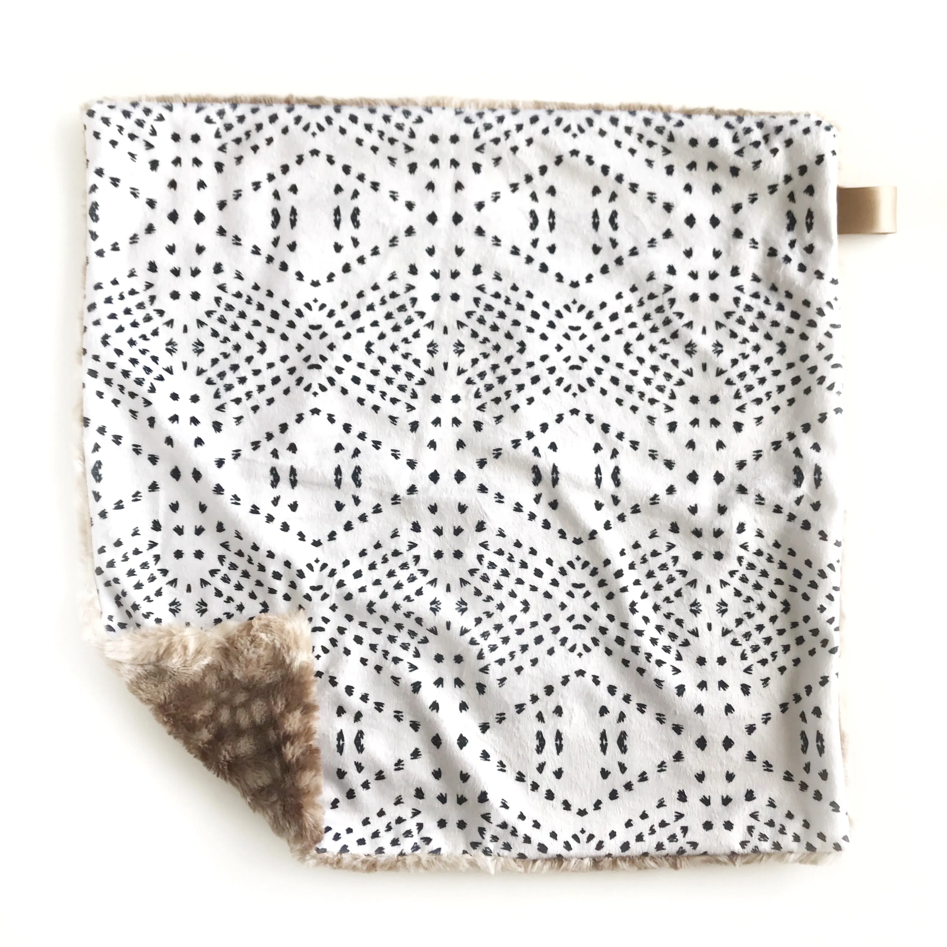 Lovey Blanket - Boho Tile Cream