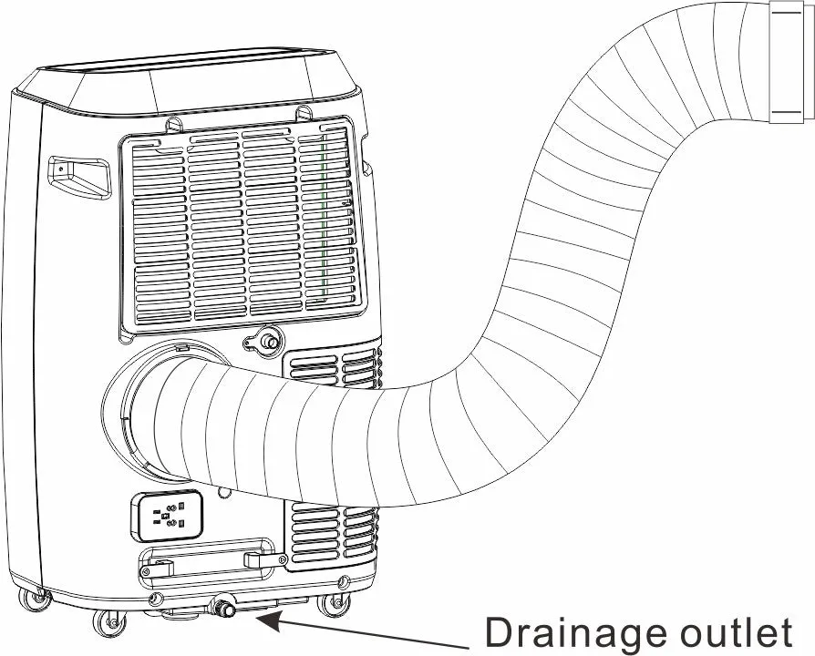 Lux Air KYR45-GW/LUX 14000 BTU Portable Air Conditioning Unit