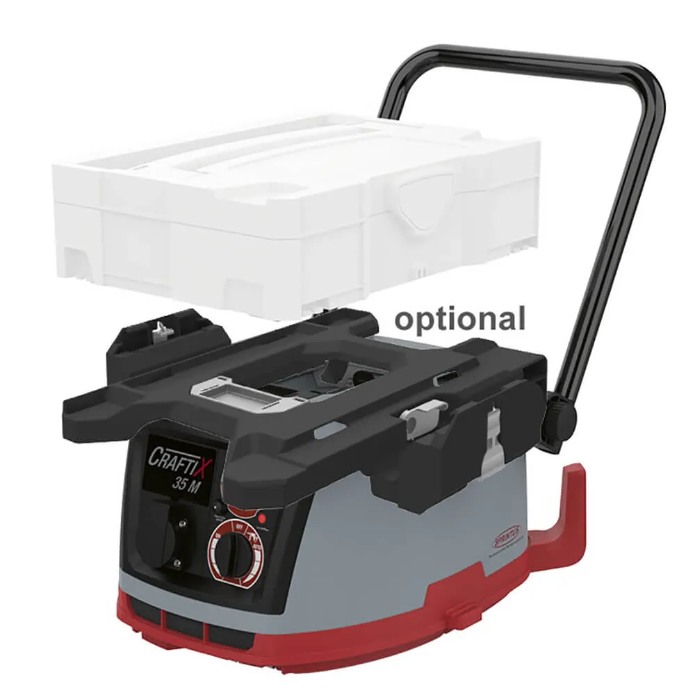 M-Class 35L Vacuum with PTO & Reverse Air Filter Cleaning, 230 Volts - Sprintus CraftiX