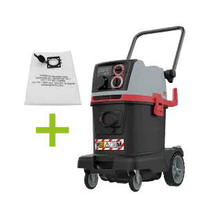 M-Class 35L Vacuum with PTO & Reverse Air Filter Cleaning, 230 Volts - Sprintus CraftiX