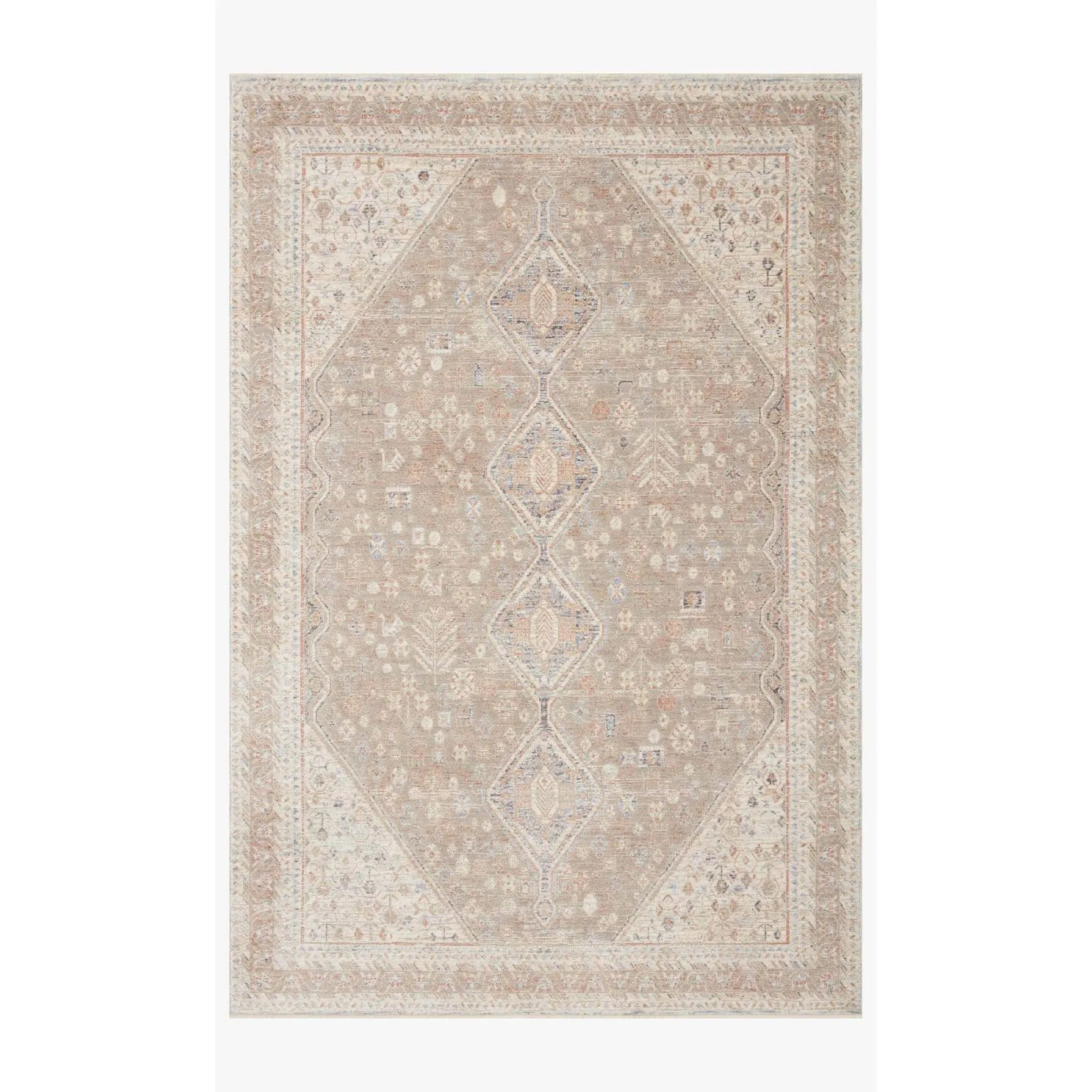 Magnolia Home Carlisle Taupe/Ivory Rug