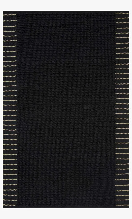 Magnolia Home x Loloi Sadie Outdoor Rug - Black