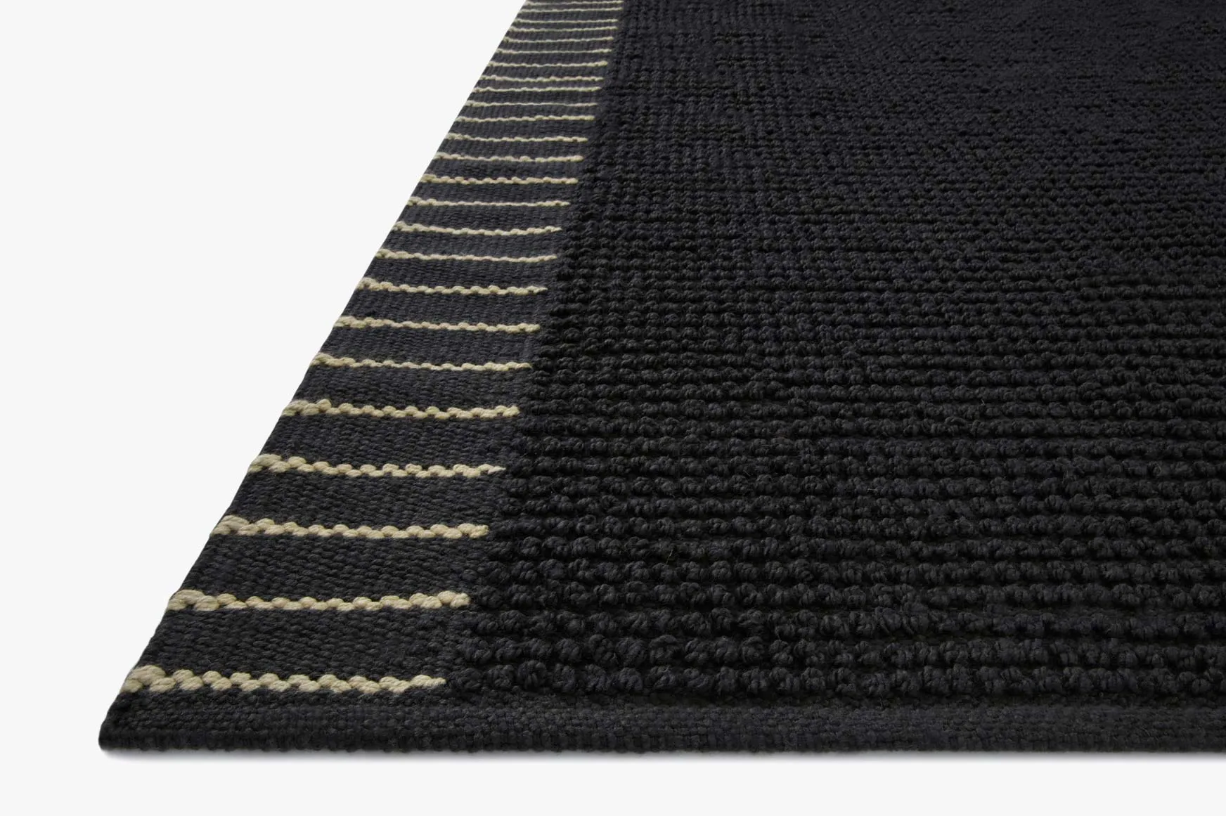 Magnolia Home x Loloi Sadie Outdoor Rug - Black