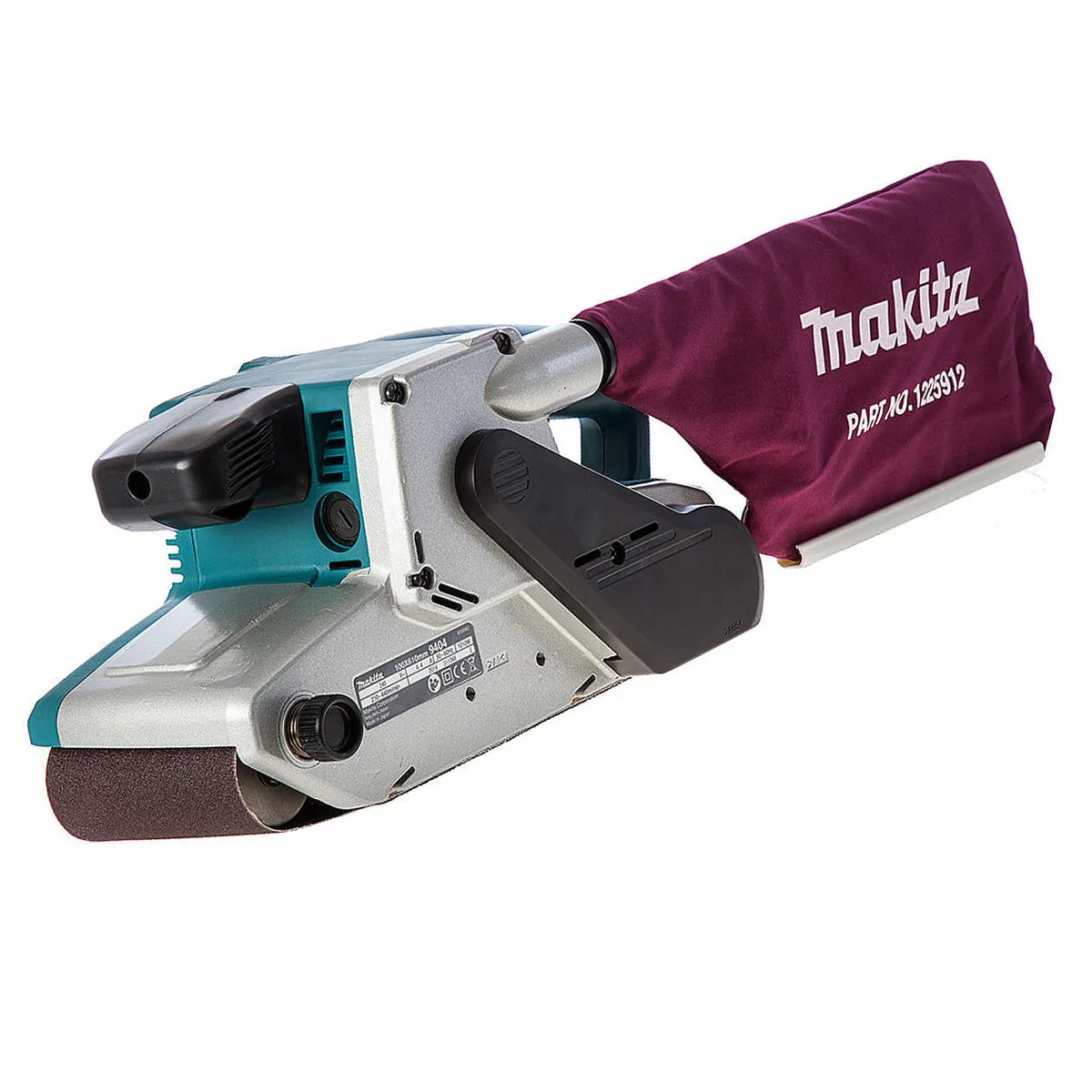 Makita 9404/2 100mm x 610mm (4" x 24") Super Duty Belt Sander & Dust Bag 240V