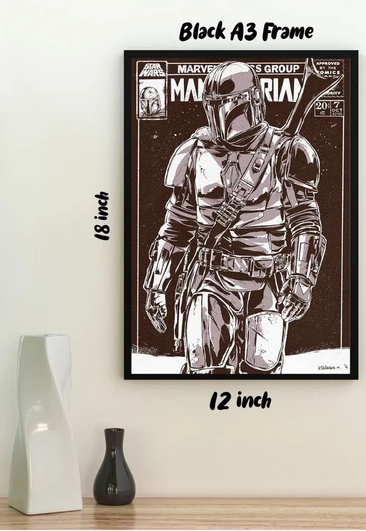 Mandalorian Art Poster