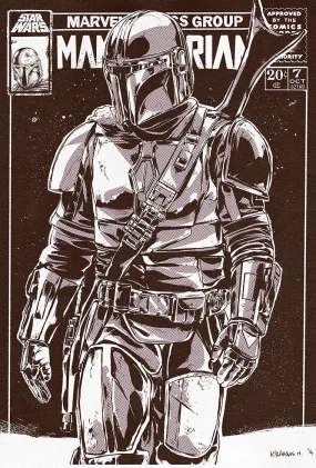 Mandalorian Art Poster