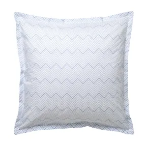 Marley Navy European Pillowcase by Logan and Mason