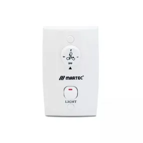 Martec Wall Control & Light Switch to Suit Martec Lifestyle Ceiling Fan