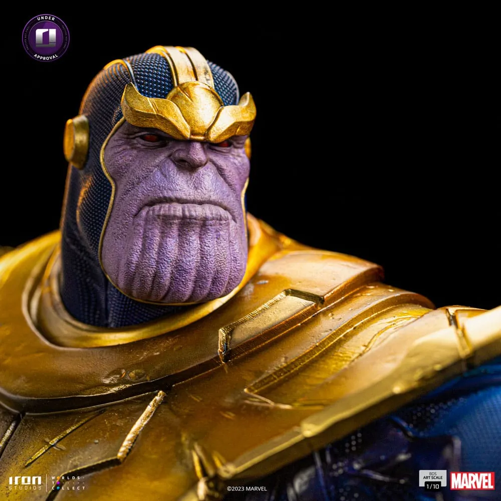 Marvel BDS Art Scale Statue 1/10 Thanos Infinity Gaunlet Diorama 30 Cm