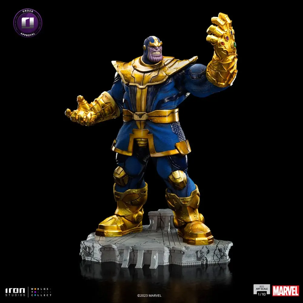 Marvel BDS Art Scale Statue 1/10 Thanos Infinity Gaunlet Diorama 30 Cm