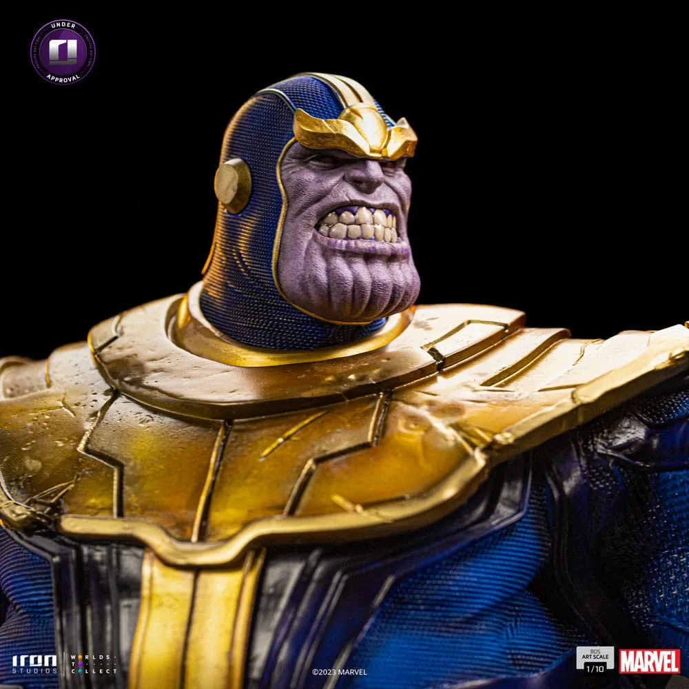 Marvel BDS Art Scale Statue 1/10 Thanos Infinity Gaunlet Diorama 30 Cm