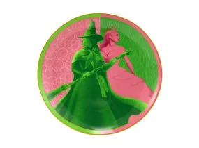 Maxwell & Williams Wicked Magical Coupe Side Plate 19cm Pink & Green Forever Gift Boxed