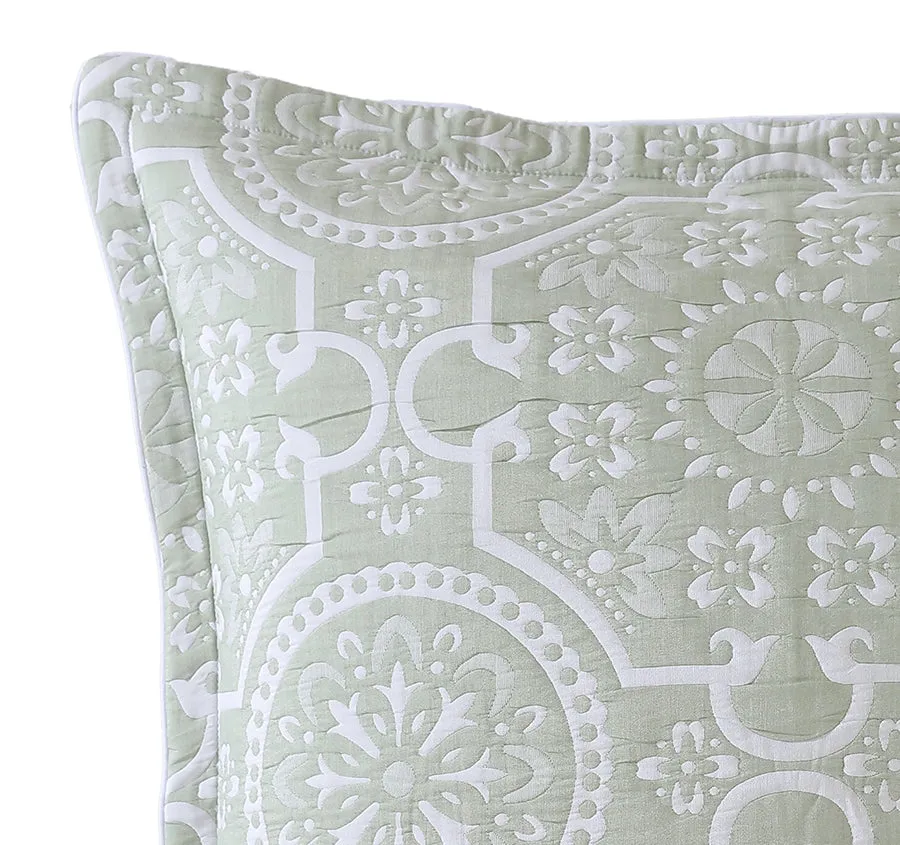 Mayfair European Pillowcase Sage