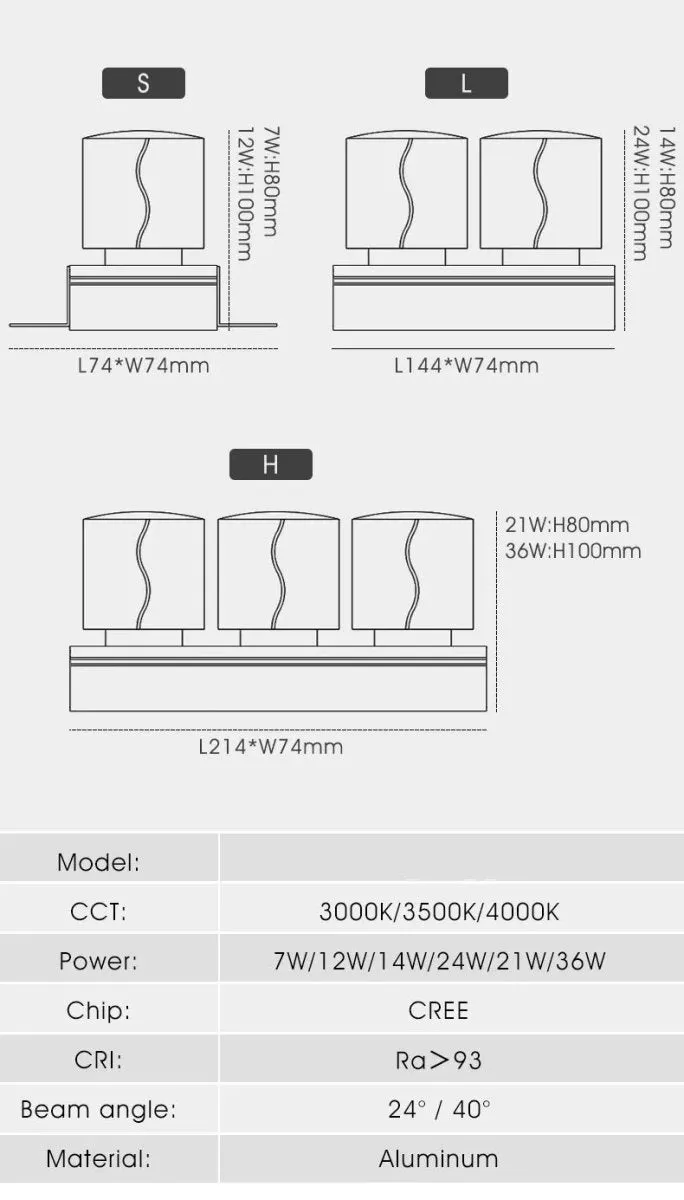 Meira Trimless LED Downlight