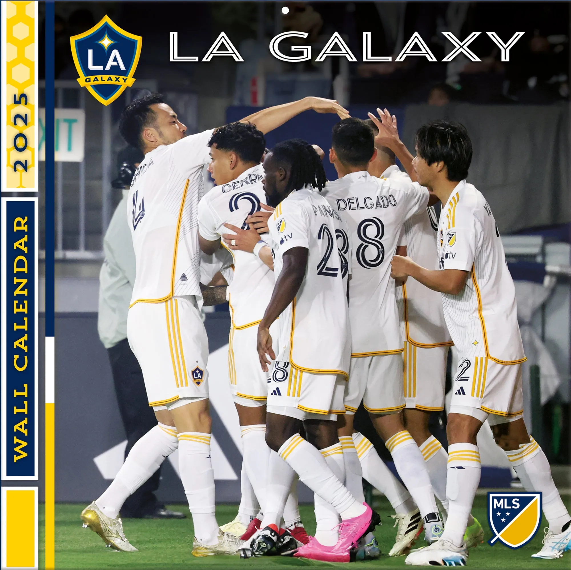 MLS LA Galaxy Wall 2025 Calendar - Online Exclusive