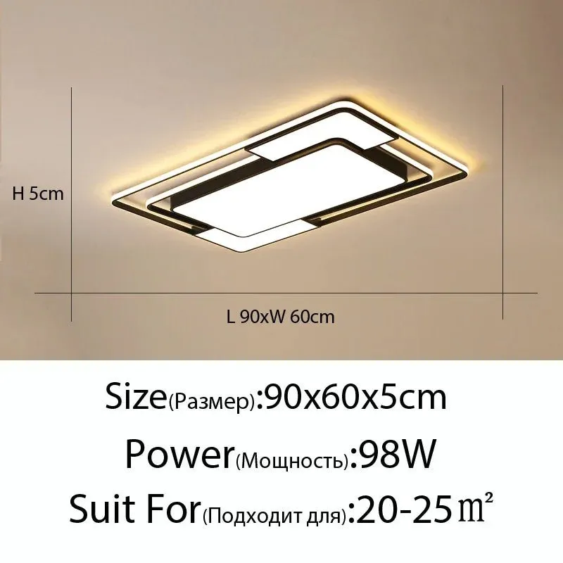 Modern LED Square Ceiling Lamp