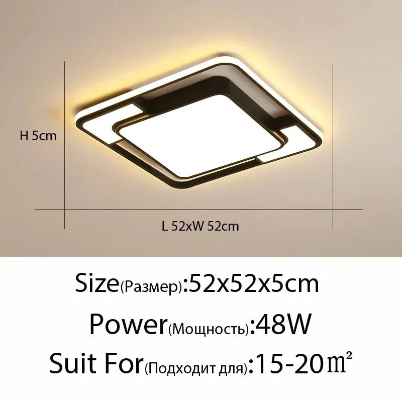 Modern LED Square Ceiling Lamp