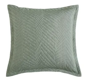 Monty European Pillowcase Eucalyptus