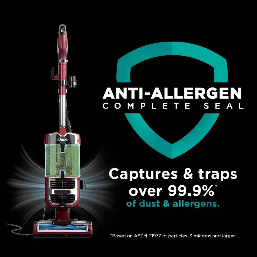 Navigator Pet Upright Vacuum Cleaner - Powerfins Brushroll, HEPA Filter, Anti-Allergen Seal