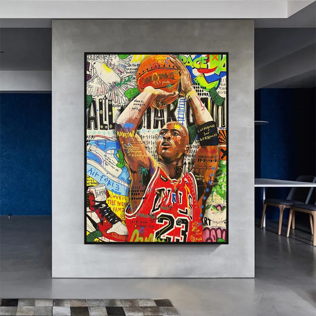 NBA All Star Jordan Art: A Must-Have for Fans