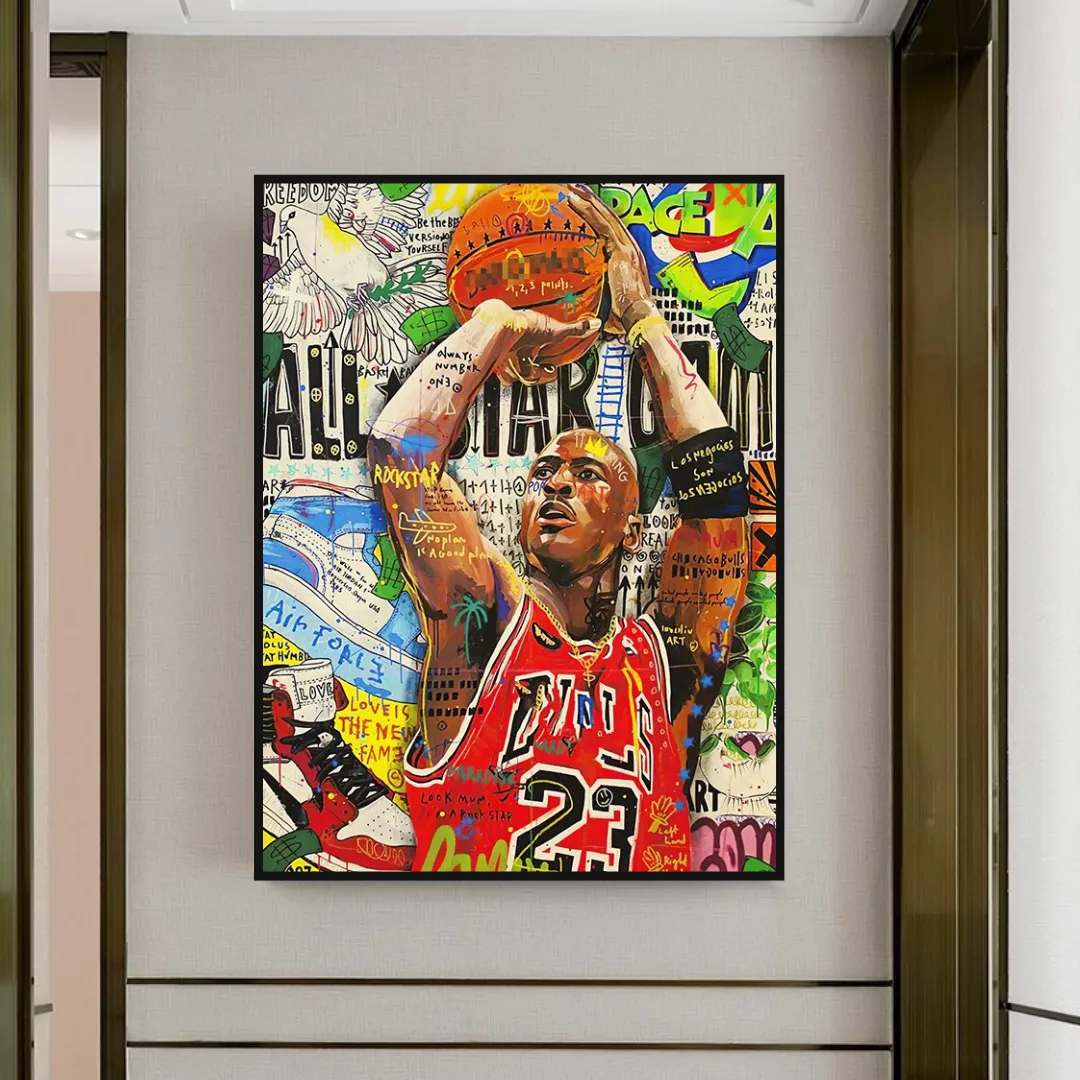 NBA All Star Jordan Art: A Must-Have for Fans