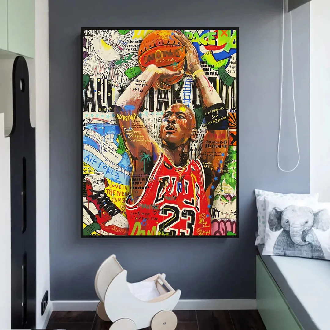 NBA All Star Jordan Art: A Must-Have for Fans