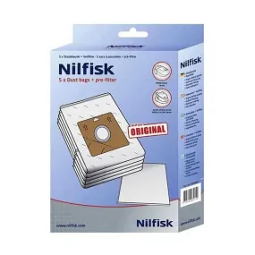 Nilfisk Bravo & Action Genuine Vacuum Cleaner Bags & Filter