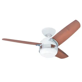 Nova Ceiling Fan With Light In Walnut 42″ – Hunter