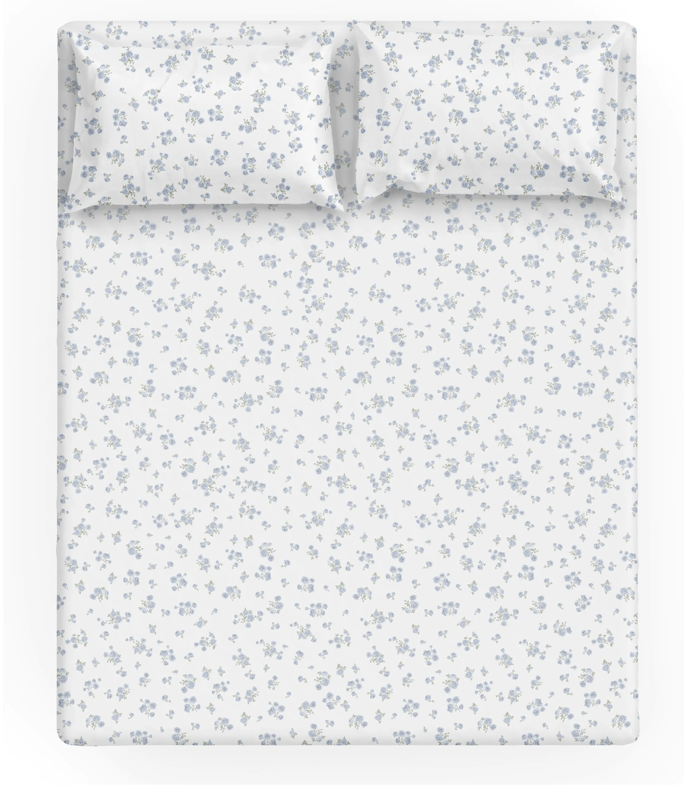 Organic Cotton Sheet Set - Mini Roses