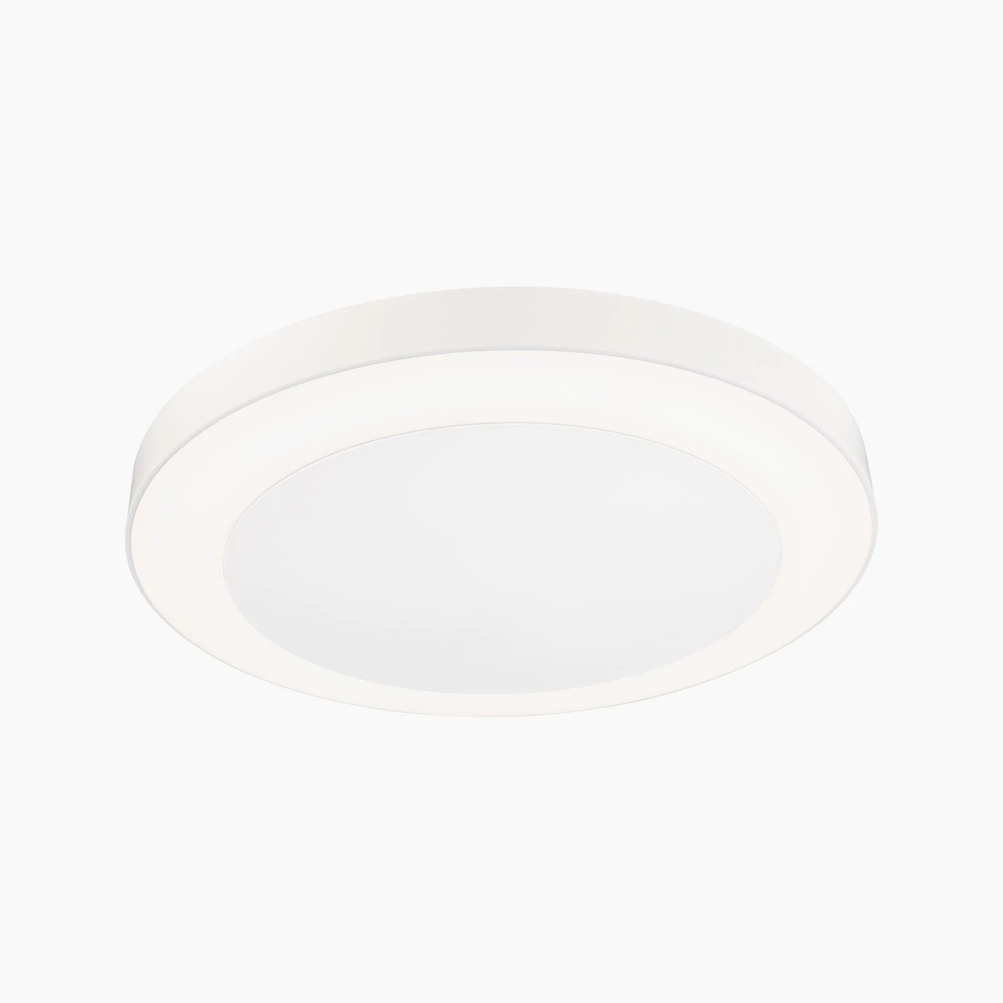 Outdoor Circula Dusk 15W LED Smart Home Zigbee 3.0 Warm Ceiling Light with Motion Detection in White