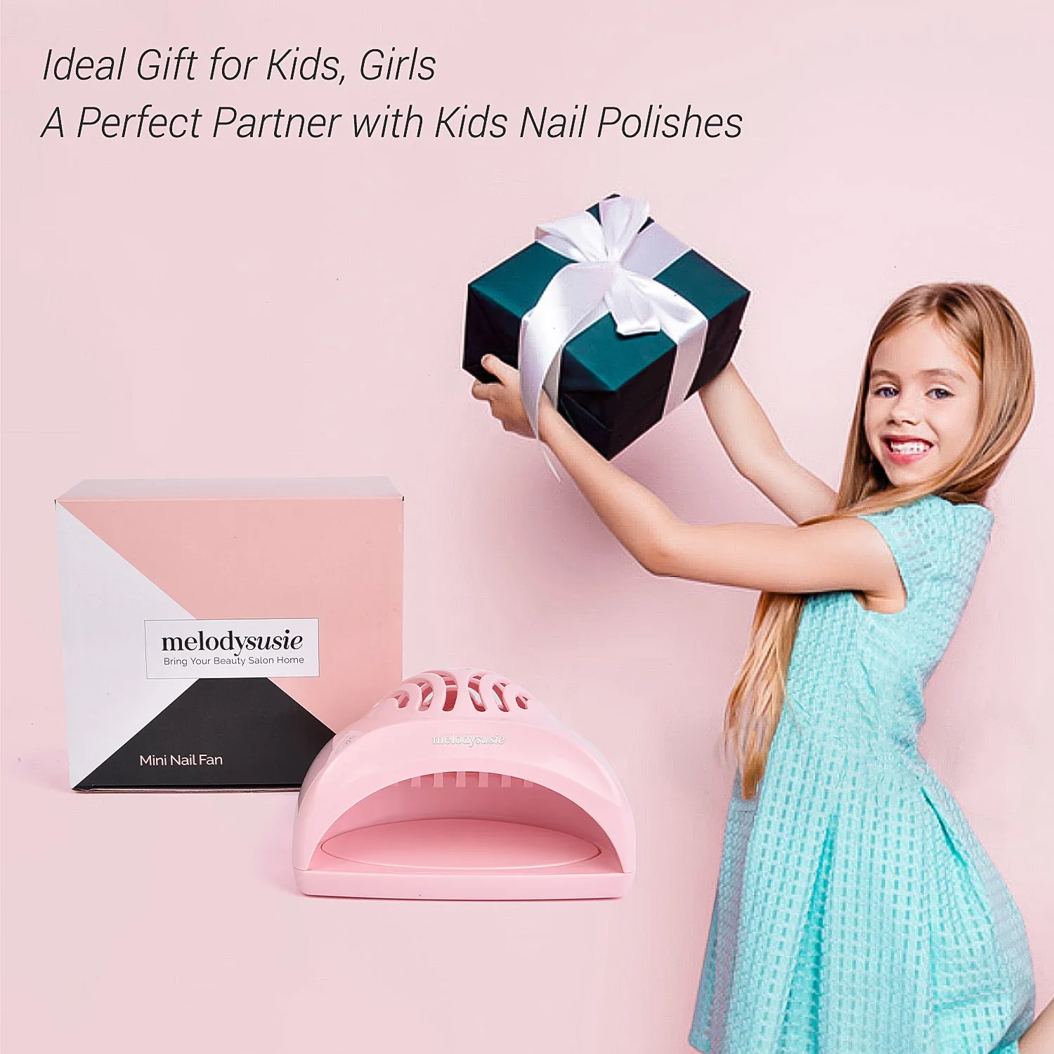 P-Art-Fan Mini Fan Nail Lamp