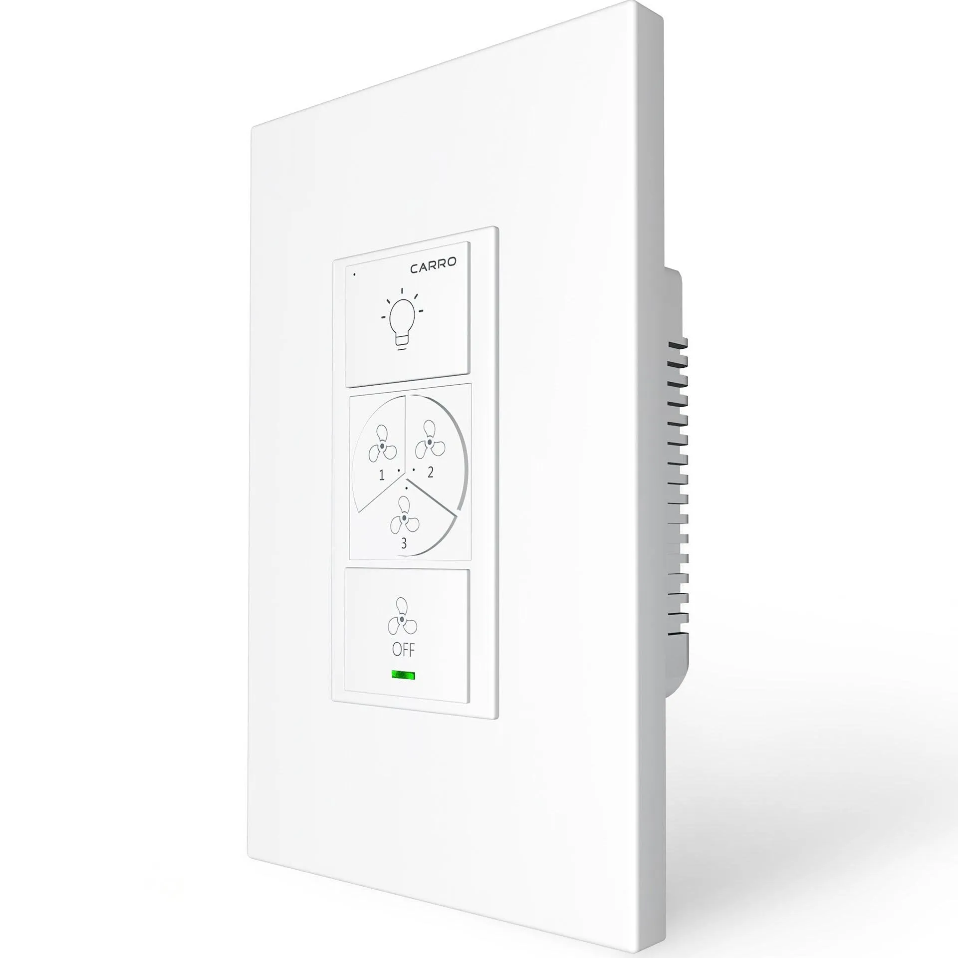 Pilot Smart Wall Switch For Ceiling Fans(2-Gang), Works with Amazon Alexa, Google Assistant, and Siri Shortcuts