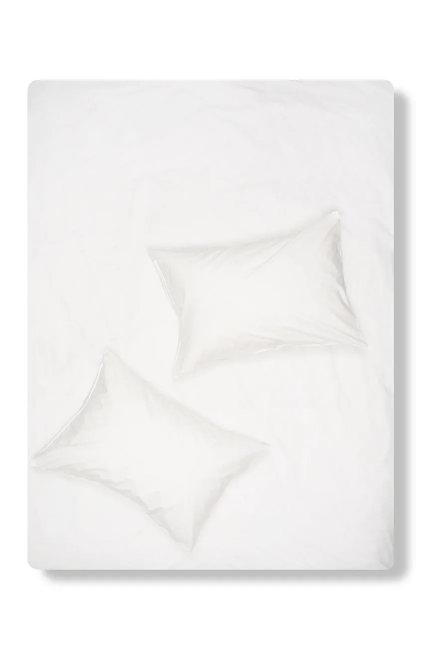 Pima Cotton Percale Bedding in Cream Color