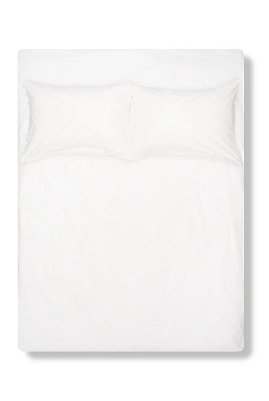 Pima Cotton Percale Bedding in Cream Color