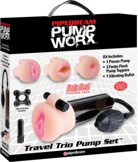 Pipedream Travel Trio Pump Set