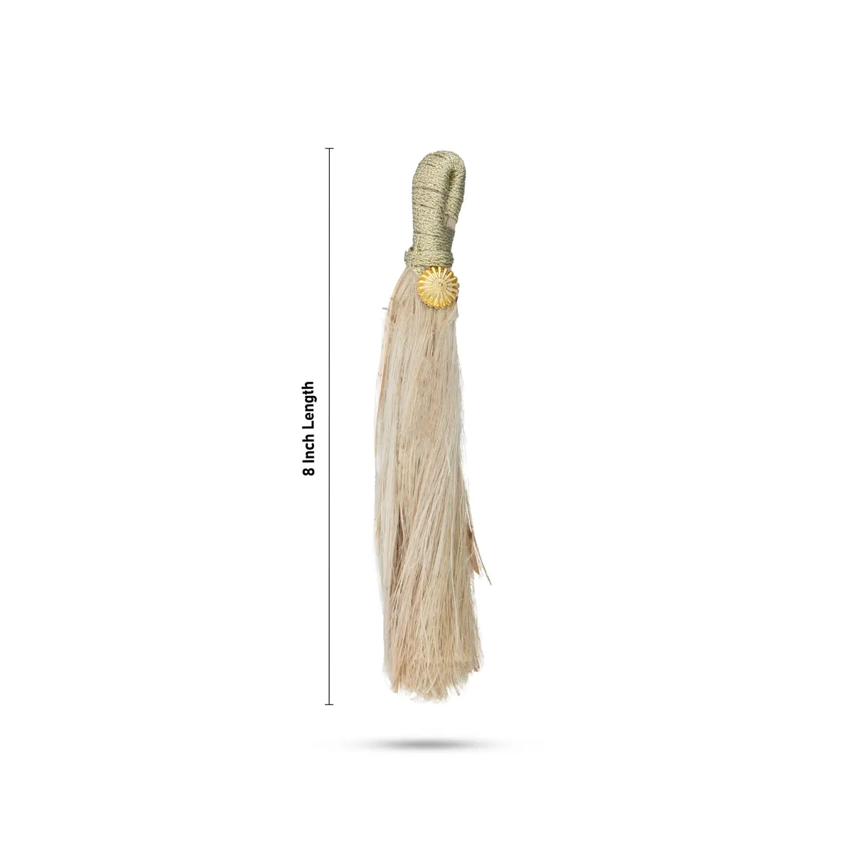 Pooja Broom - 8 Inches | Broom Jhadu/ Broom Stick for Pooja Room Cleaning