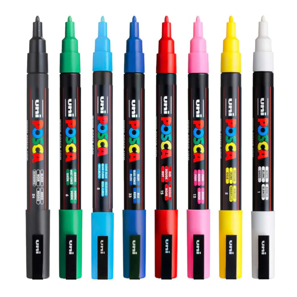 Posca Marker PC - 3M Fine Bullet Tip