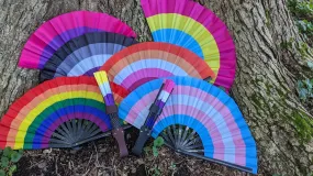 Pride Flag Clack Fans