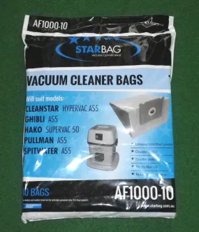 Pullman, Ghibli AS5 Compatible Canister Vacuum Bags (Pkt 10) - Part # AF1000-10