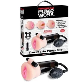 Pump Worx Travel Trio Pump Set