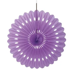 Purple Decorative Fan 40cm